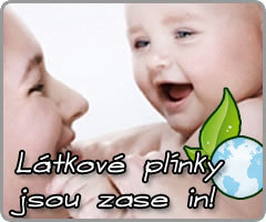 Dětské látkové pleny neztrácejí na oblibě