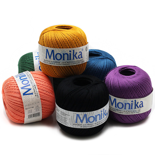 Příze Monika 100%bavlna 100g/550m 10ks/bal.